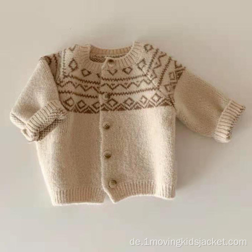 Kinder Pullover Lässiger Strickpullover